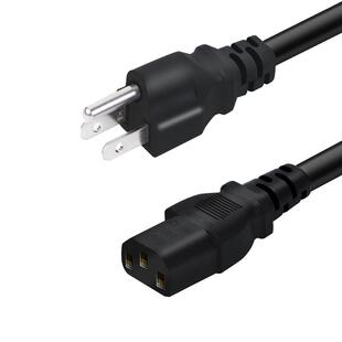 HCPL美标台湾加拿大插头带线笔记本电脑2.5平方电源线 三孔