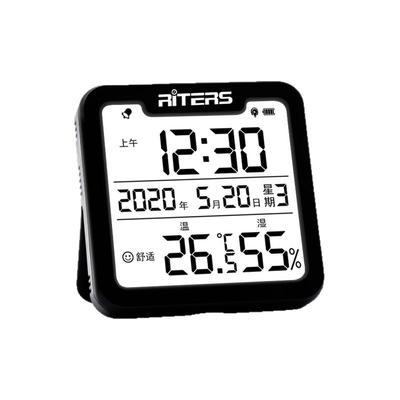 RITERS电子温湿度计时间闹钟