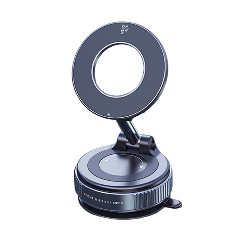 真空吸附磁吸车载手机支架2026新款吸盘车内专用导航手机架神器