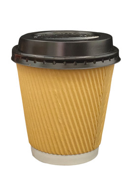 加厚商用牛皮纸杯加厚咖啡奶茶杯