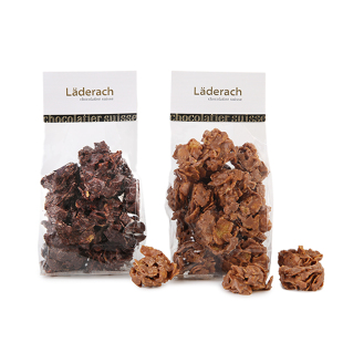 Laderach莱德拉黑巧橘子干巧克力纯可可脂进口高端零食