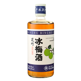 厂家直销 昆竹冰梅酒18度 低度果酒原浸梅子酒瓶装龙门南昆山特产
