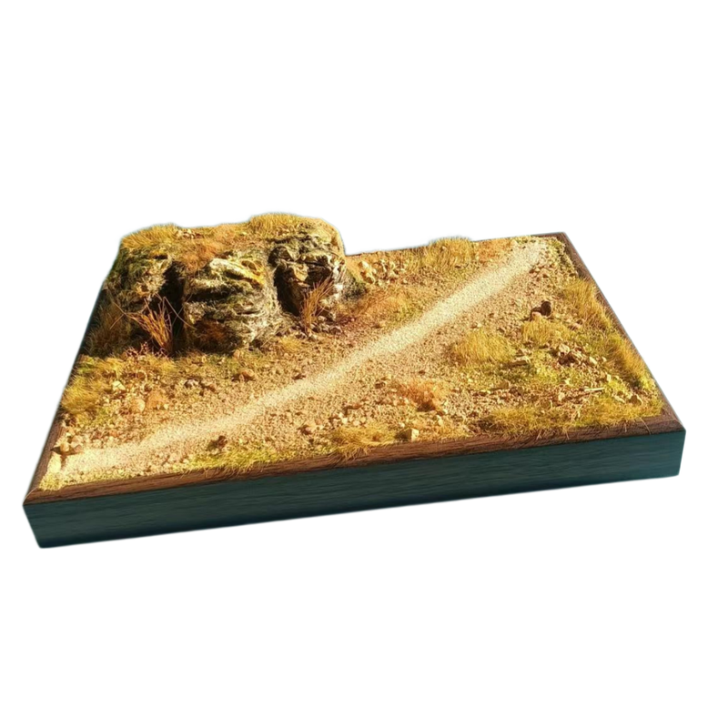 手工制作仿真沙漠景观模型车模手办军模场景摆件家居装饰拍摄道具
