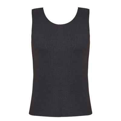 无痕山羊绒蚕丝保暖无袖男背心