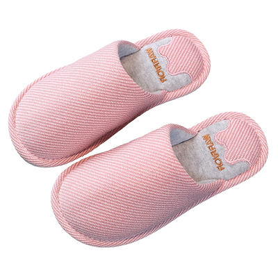 【回力正品】日式居家用棉拖鞋