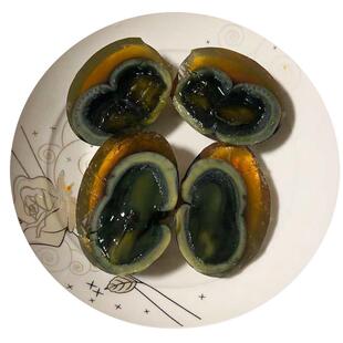 高邮双黄松花蛋双黄皮蛋10只简装工艺口感香地方特产多地包邮