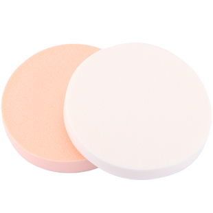 影楼大粉扑袋装圆形化妆师大号干湿海绵130粉底遮瑕膏清水定妆50