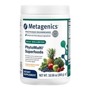 美国Metagenics麦特金尼斯PhytoGanix天然有机果蔬粉纤维果蔬300g