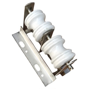 304不锈钢外墙电线固定支架街码架瓷瓶绝缘子4位2位适合1-35平