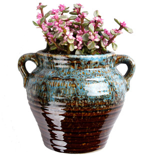 壁挂客厅墙上水培花盆挂墙半壁陶瓷创意悬挂式植物吊兰绿萝专用盆