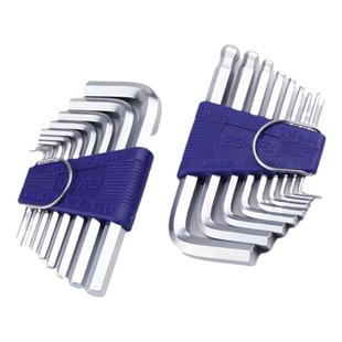 EIGHT百利日本进口标准长内六角扳手套装平头球头六角匙RS/TS-679