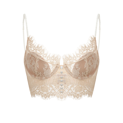 维多利亚法式美背内衣大胸显小