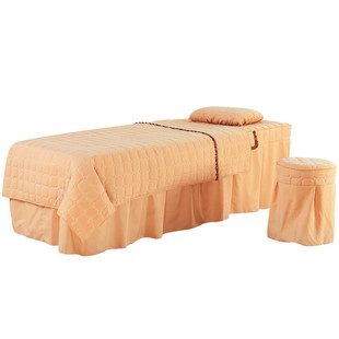 美容床罩床笠床单美容院医院按摩推拿理疗防滑松紧带开洞床笠