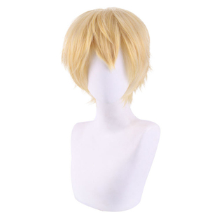 萌香家电锯人电次cos 假发金色黄毛短发Denji凉太动漫男生发型