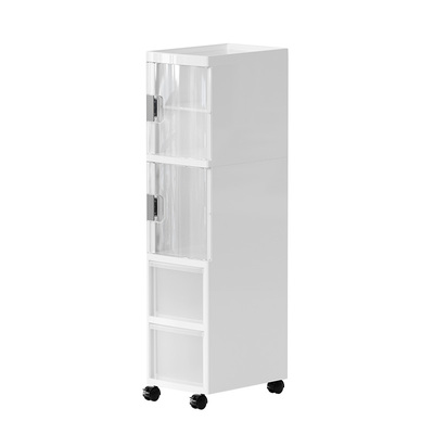 兴起卫生间夹缝收纳柜多层储物柜子塑料抽屉式置物浴室柜置物架子