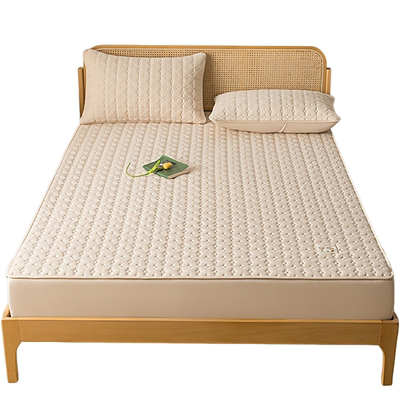 A类四季款抗菌防螨夹棉床笠