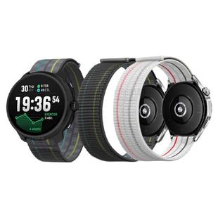 适用颂拓SUUNTO RACE2手表带RUN纤维尼龙腕表带RACE/RACE运动Ocean回环编织物Vertical智能5/9Peak Pro男女