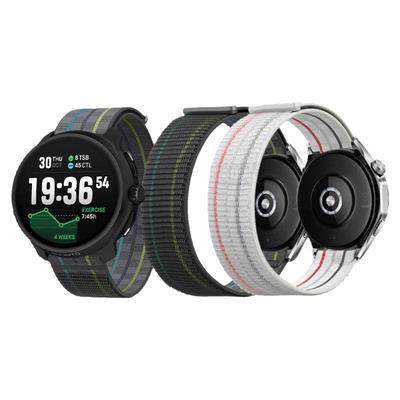 适用颂拓SUUNTO RACE2手表带RUN纤维尼龙腕表带RACE/RACE运动Ocean回环编织物Vertical智能5/9Peak Pro男女