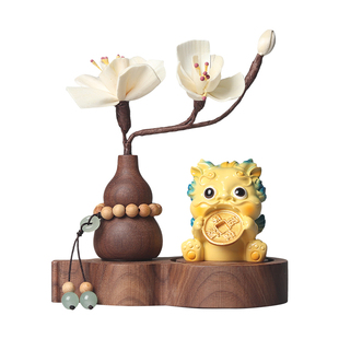 招财貔貅汽车摆件2025新款车内饰品车载装饰高级感中控台香薰男女