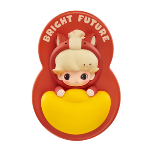 POPMART泡泡玛特马力全开系列冰箱贴盲盒星星人摆件周边DIMOO礼物