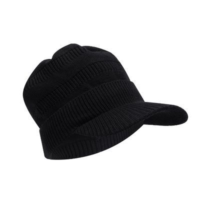 LYUOCHENG早秋休闲弯檐针织帽