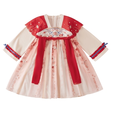 杰里贝比大童女童唐装