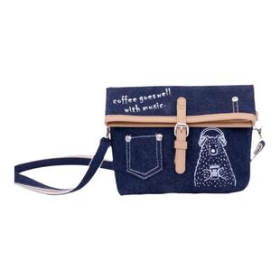 hello marche万岁熊2023新款包包质感小众托特包小斜包牛仔包包女