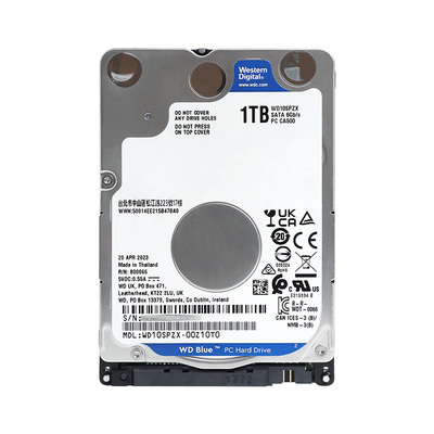 西部数据2.5寸笔记本机械1TDIY