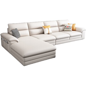 2024年新款猫抓布沙发小户型北欧科技布沙发客厅简约现代布艺沙发