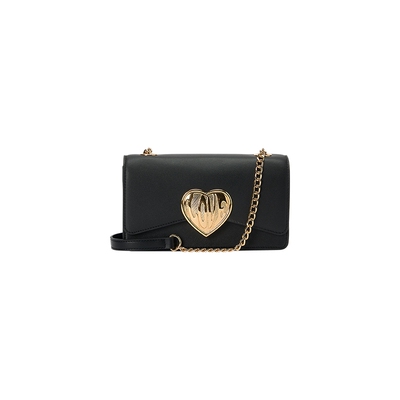 【新品首降】Love Moschino26早春 女士爱心装饰链条包单肩斜挎包