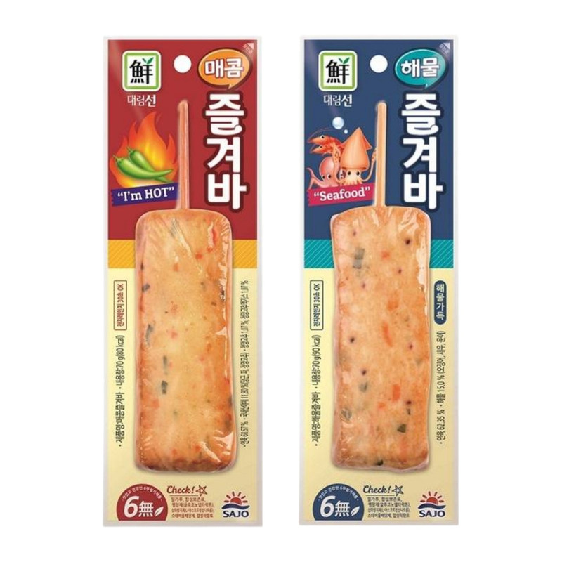 韩国进口大林鱼饼串辣味海鲜味鱼鱼糕/鱼饼