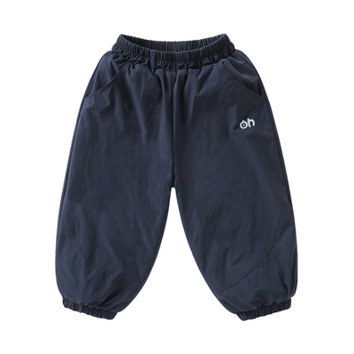 男童棉裤冬季加厚儿童加绒裤子