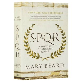 元老院与罗马人民:古罗马的历史 英文原版 SPQR: A History of Ancient Rome 英文版 Mary Beard 进口英语书籍