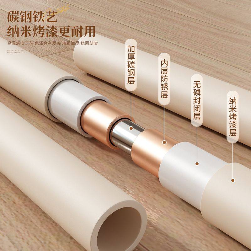 挂衣架落地家用卧室轻奢可衣架收纳室内置衣帽架晾衣架带移动物轮