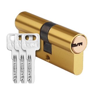 防盗门锁芯通用型家用门锁老式入户大门专用锁头锁心更换配件大全