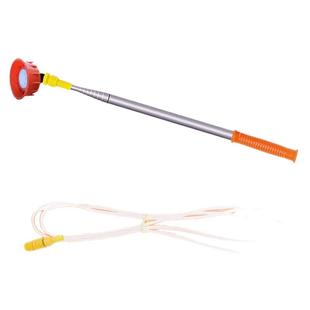 电动喷雾器喷枪配件长不锈钢加长杆伸缩喷杆钓鱼竿式果树打药杆管