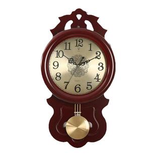 北极星挂钟客厅家用创意时尚新中式时钟中国风钟表石英钟欧式摆钟