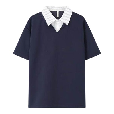 NOLOGOPLUS男士polo领短袖上衣