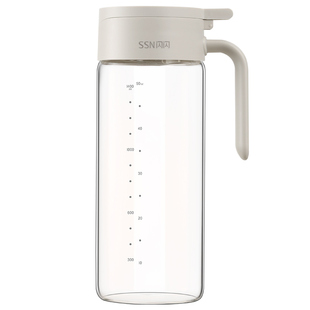 闪闪优品冰箱冷水壶家用扎壶大容量果汁壶高硼硅玻璃凉水壶耐高温