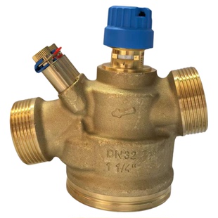 丹佛斯电动调节阀ABQM空调地暖风机盘管动态压差平衡型电动温控阀