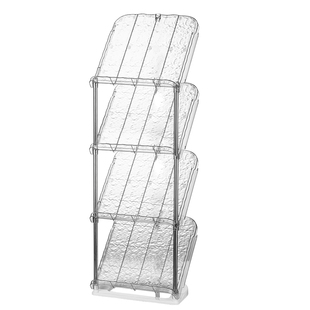 简易鞋架透明家用鞋子收纳神器入户门拖鞋架超窄门口小型鞋柜多层