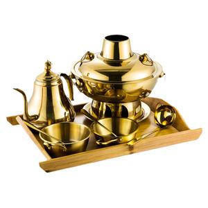网红干冰小火锅甜品奶茶水果捞