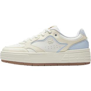 安踏皎月丨经典撞色板鞋小白鞋冬季女鞋休闲百搭运动鞋122548032