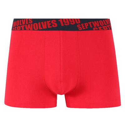 七匹狼纯棉内裤男士本命年透气