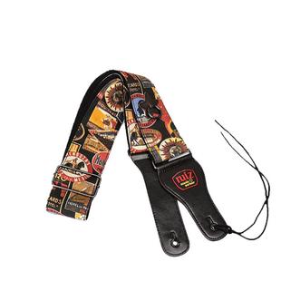 ruiz鲁伊斯吉他背带民谣古典电贝斯电吉它通用加宽加厚印花肩带