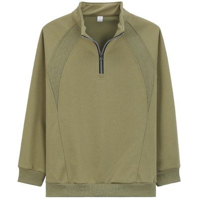 MindBridge立领半拉链卫衣