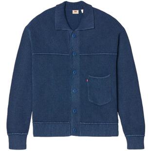 【商场同款】Levi's李维斯26年春夏新款男士针织夹克毛衣006P4