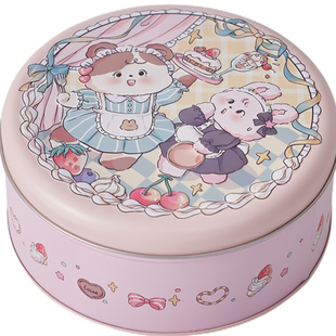 原创马年2026新年立体网红铁盒浮雕方形饼干铁盒糖果盒巧克力盒