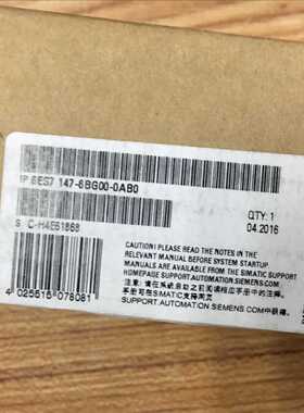 议价西门子6ES7147-6BG00-0AB0模块6ES71476BG000AB0PN 全新 原装