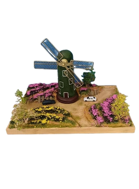 diy沙盘手办仿真草坪景观模型